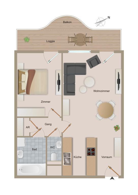 Sky View Apartment ウィーン エクステリア 写真